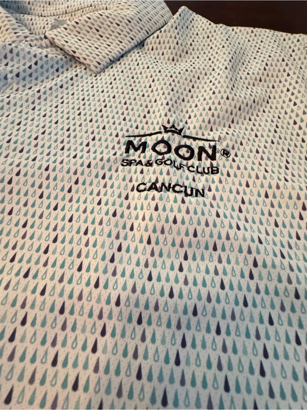 Callaway Men’s XL Opti Dri Golf Polo Moon Palace Cancun Resort Performance Shirt